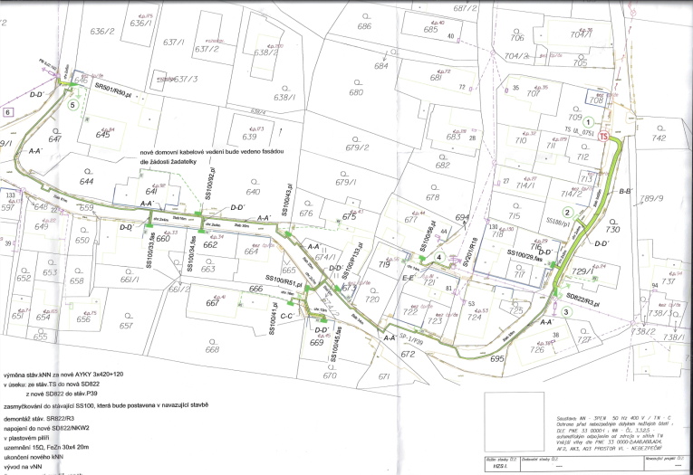 mapa národní fronty