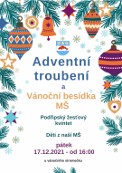 Adventní troubení plakát