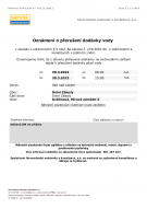 odstávka vody