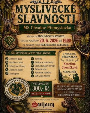 Plakát Myslivecké slavnosti